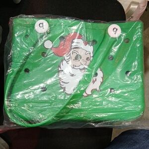 Green Santa Bogg Like Bag